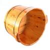Deronder Cedar Footbath Barrel, Bath Footbath Barrel, 26/30/40cm Tall, Wooden Barrel with High Round Rim, Footbath Basin, Home Bath Barrel, Thick Foot