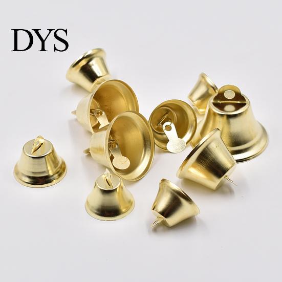Jingle Bell 10Pcs/Set Hanging Exquisite Workmanship Clear Ringing Metal Christmas Rustic Decor for Home Ornament