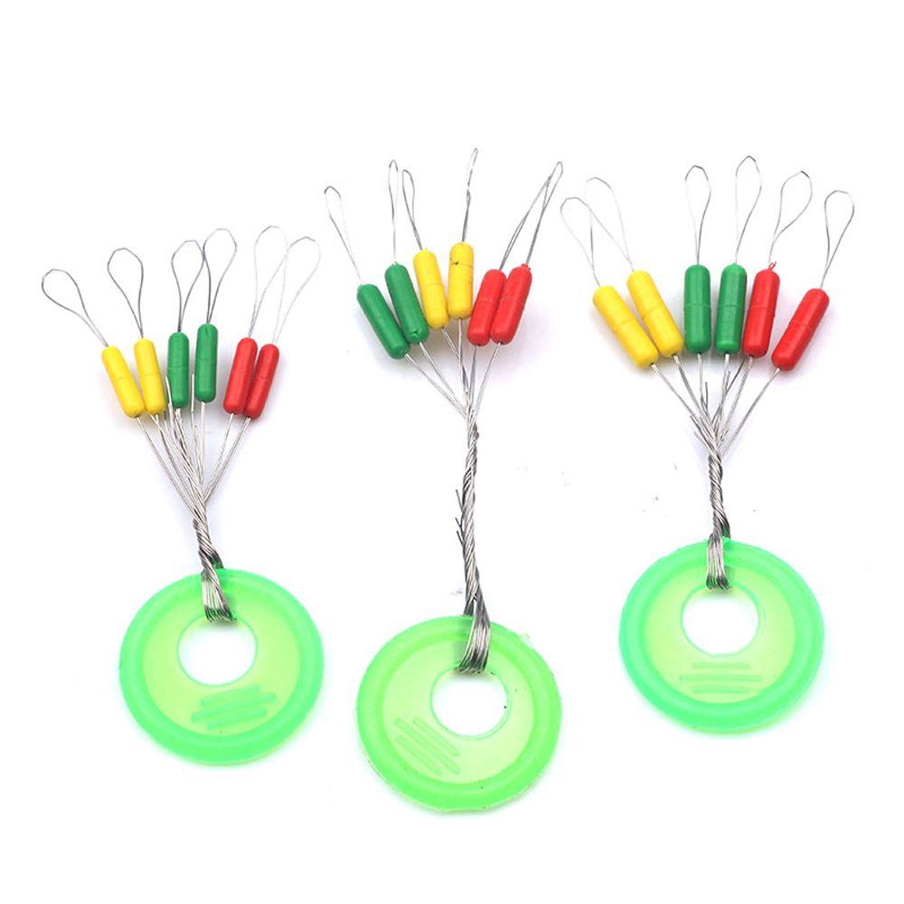 Bait Fly Fishing Accessories Oval Floating Stopper Fishing Float Rubber Space Beans Fishing Bobber
