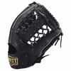 ZETT Litex Baseball/Softball Glove, Right-Handed Throw, Black (1900), BSGB3910L