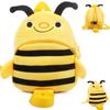 Anti Lost  Cartoon Plush Backpack Satchel Child Decompression Strap Plush Toys