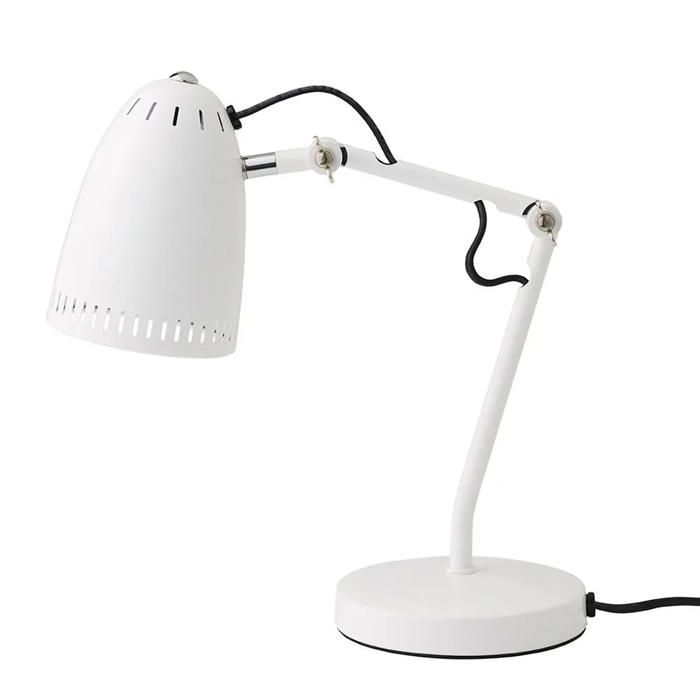 Lampe de bureau - SUPERLIVING - Dynamo 345 - Blanc mat - Métal - Articulée