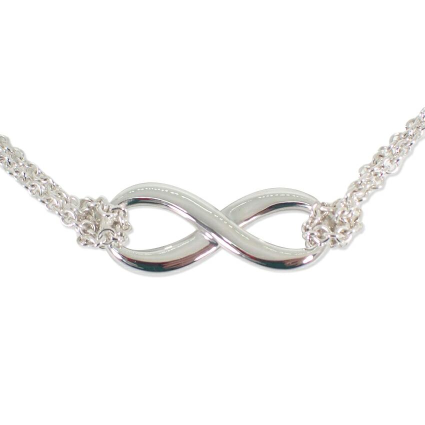 

[Б/у] TIFFANY/Tiffany 925 Infinity Pendant/Necklace/g433-56