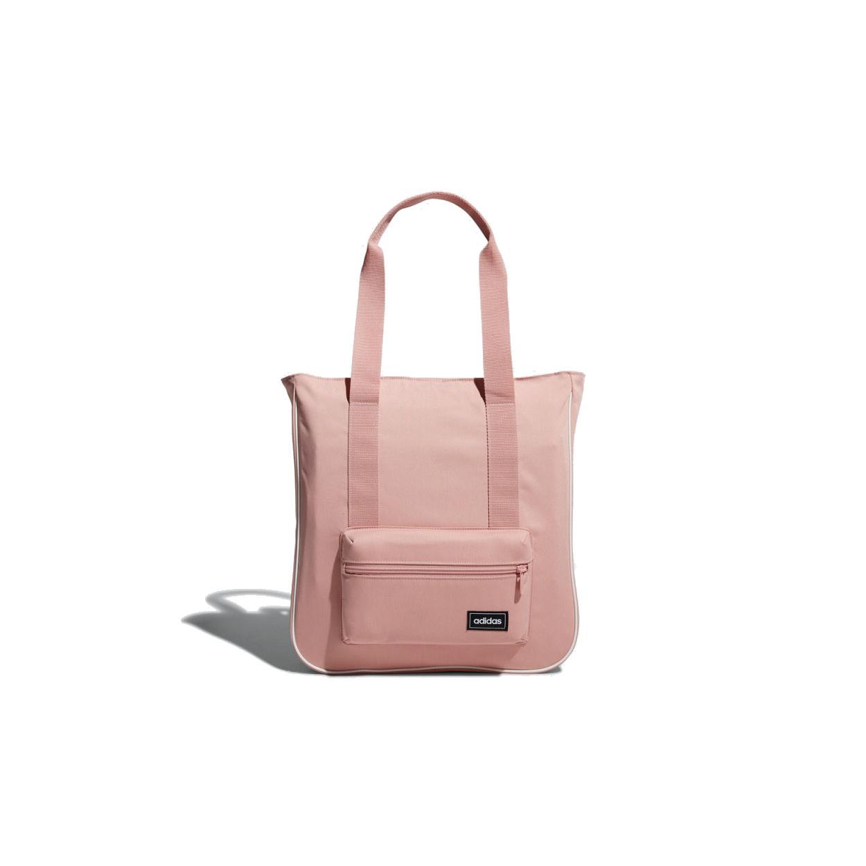 

New Adidas Neo Polyester Handbag, Shoulder Bag Regular Women s Pink FM6733 36.6*11.9*39.1CM