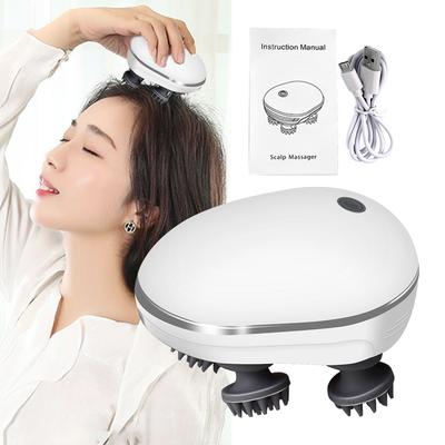 Infrared Smart Scalp Massager Wireless 4 Kneading Head Massage Body Massager for Hair Growth Stress Kneading Vibration Roller