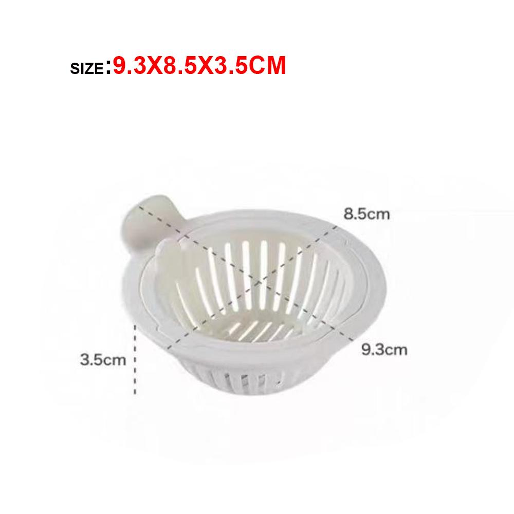 Kitchen Sink Drain Hole Filter Trap Sink Strainer ABS Bath Sink Drain Basket Tool Sink Strainer Filter