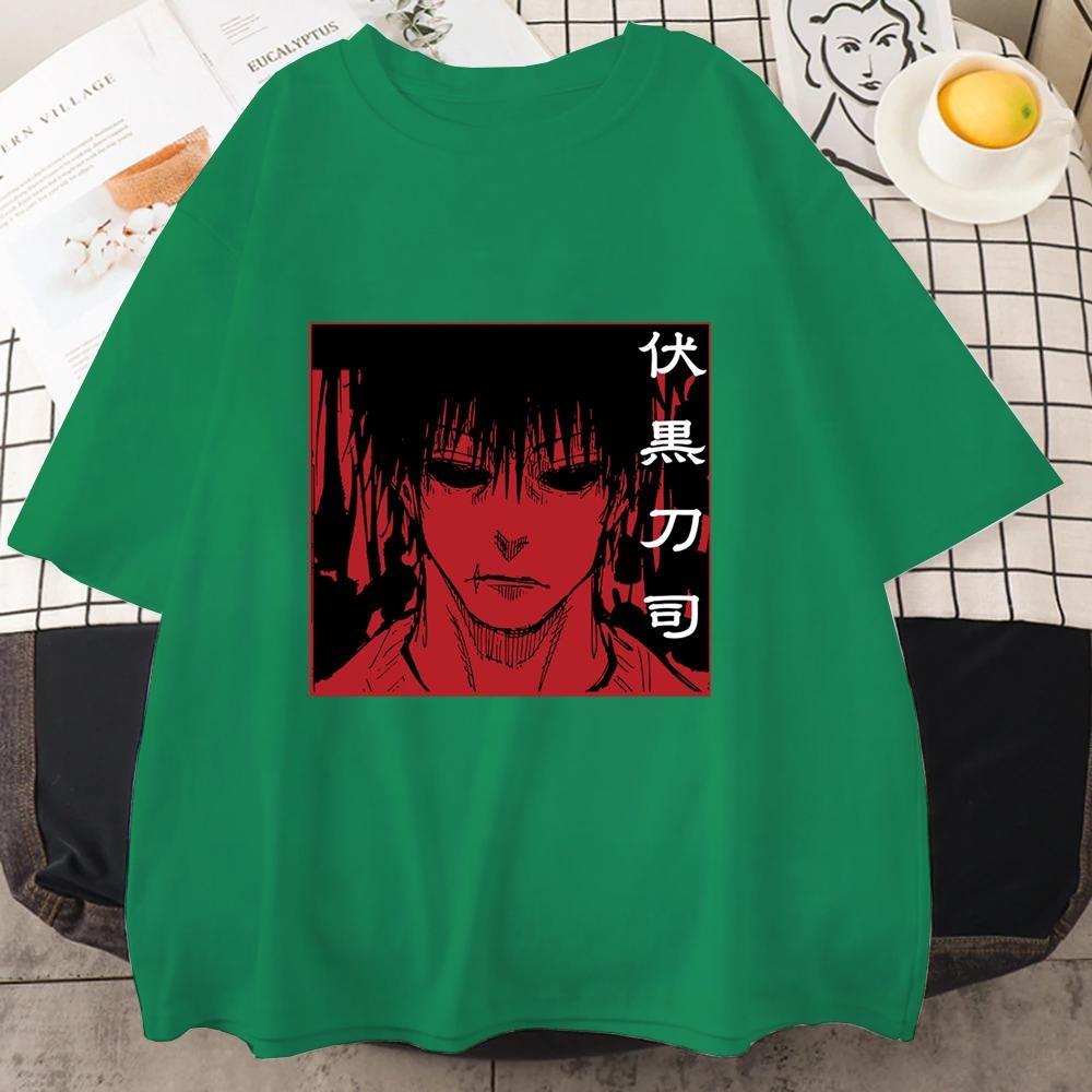 

Hot Anime Fushiguro Toji Graphic Printed T-Shirt Men s Women s Outdoor Cool Street Round Neck Short Sleeve Harajuku T Shirt 4XL