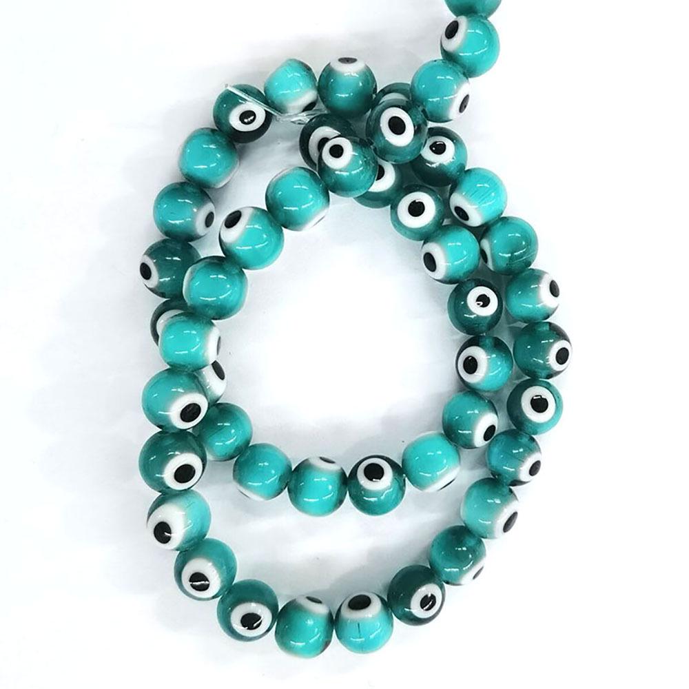 8mm Millefiori Devil Eye Glass Beads for DIY Bracelets & Necklaces