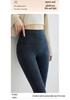 Women's Slim Fit Cashmere Silk Fleece-Lined Winter Pants with Pockets