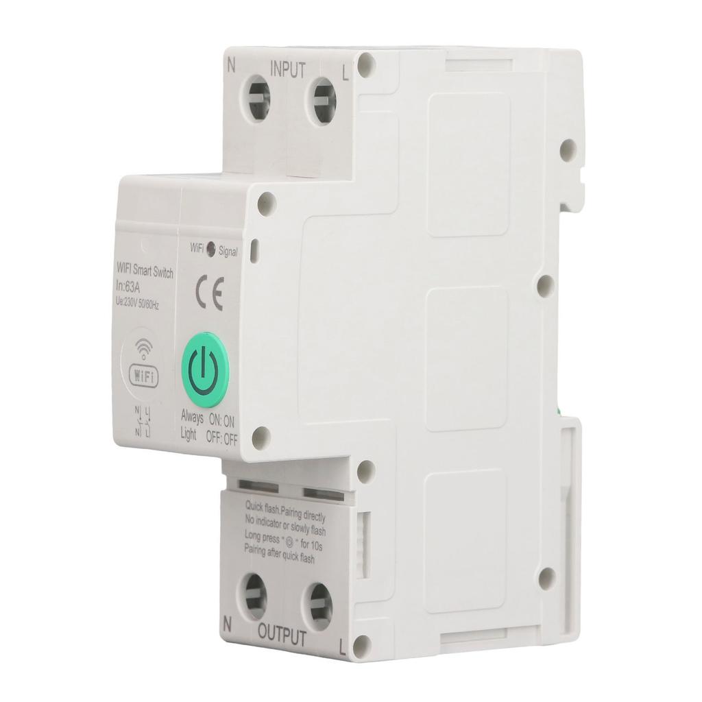 Smart Metering Leckageschalter Fernbedienung Sensibel 63A 2P Elektrische Überwachung Schutzschalter AC230V