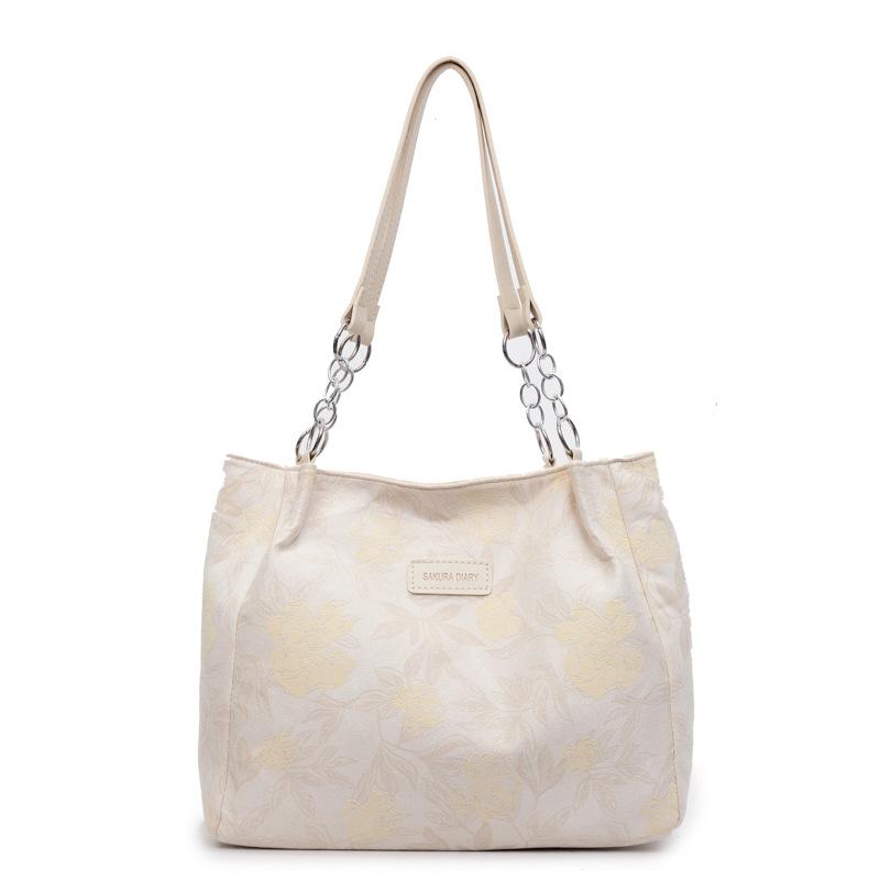 Fashion Printed Tote Bag Women's New Simple Large-capacity Shoulder Bag Versatile Casual Armpit Bag