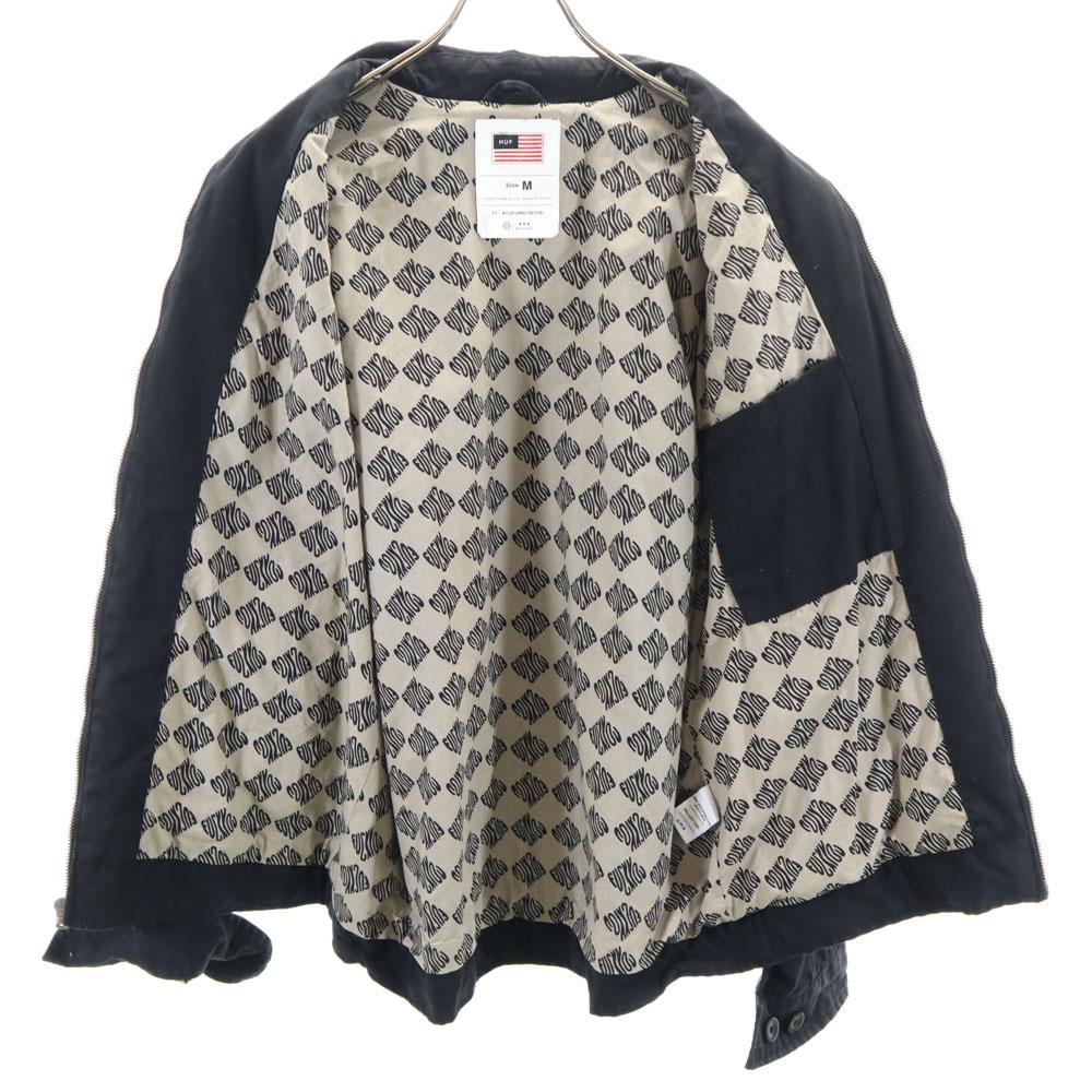 HUF Zip Jacket M Black Men's Used