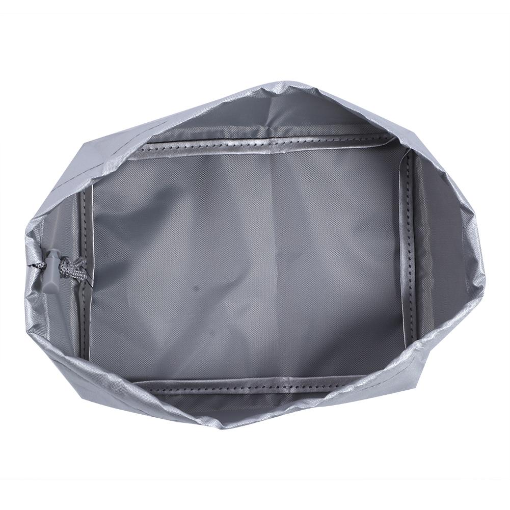 20x15x8cm 420D Oxford Cloth Fryer Dust Cover Frying Machine Outer Protective Cover for Home UseSilver