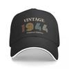 2024 Summer Baseball Cap 1944 Vintage Birthday Gift Merch For Unisex Women Aged 80 Years Old Trucker Cap Casual Headwear Adjustable