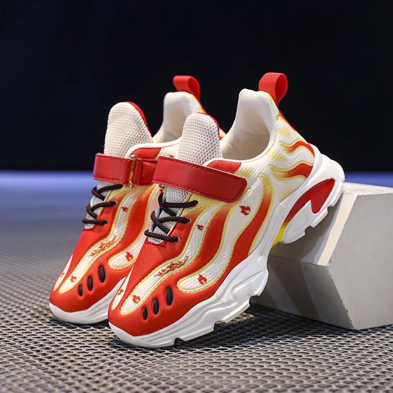 

Hot Spring Colorful Fashion Comfortable Children s Large Running Shoes New Outdoor Trendy Versatile Boys Casual Sports Shoes 39