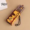 Snap Chocolate Toy Simulated Keychain Pendant, Stress Relief Pendant with Ball Chain, Hanging Decorative Accessory for Backpacks Handbags Fake