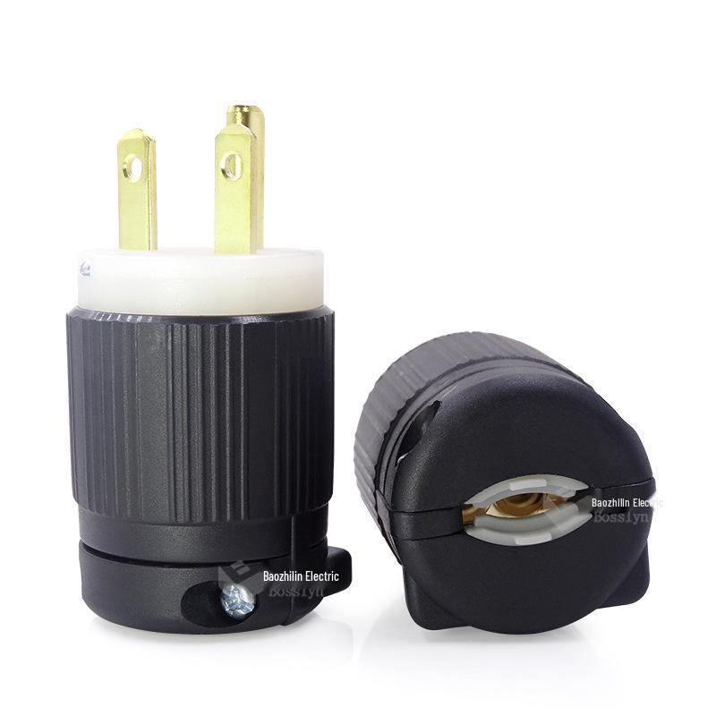 NEMA 6-15P US Medical Standard Power Plug 15A 250V