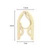 Travel Folding Clothes Hanger Portable Travel Clothes Hanging Clothes Drying Artifact Household Clothes Hanging Dormitory #4199