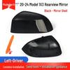 Compatible BMW iX3 20-24 Rearview Mirror Shell with Turn Signal Lens & Reflective Frame Cover