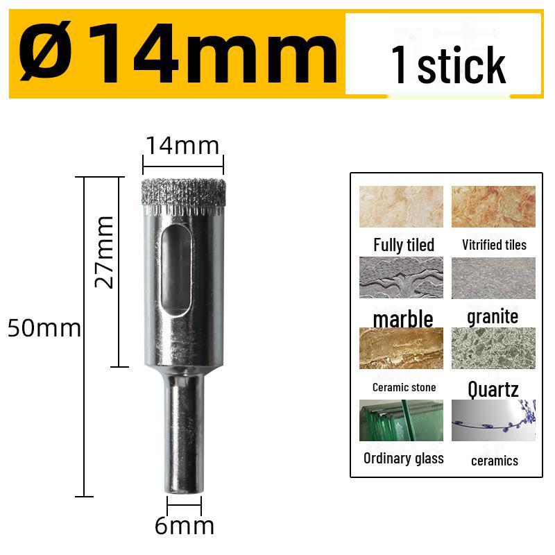 Diamond Hole Opener & Glass Drill Bit for Marble and Buddha Beads