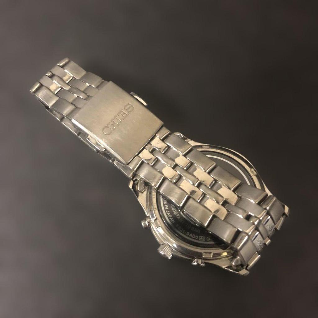 [USED] Today's Sale: SEIKO Titanium Radio Controlled Wristwatch 5B21-0AD0