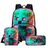 Minecraft Large Capacity High Value High Definition Printing Anti-Hunchback Wear-Resistant Large Capacity Schoolbag