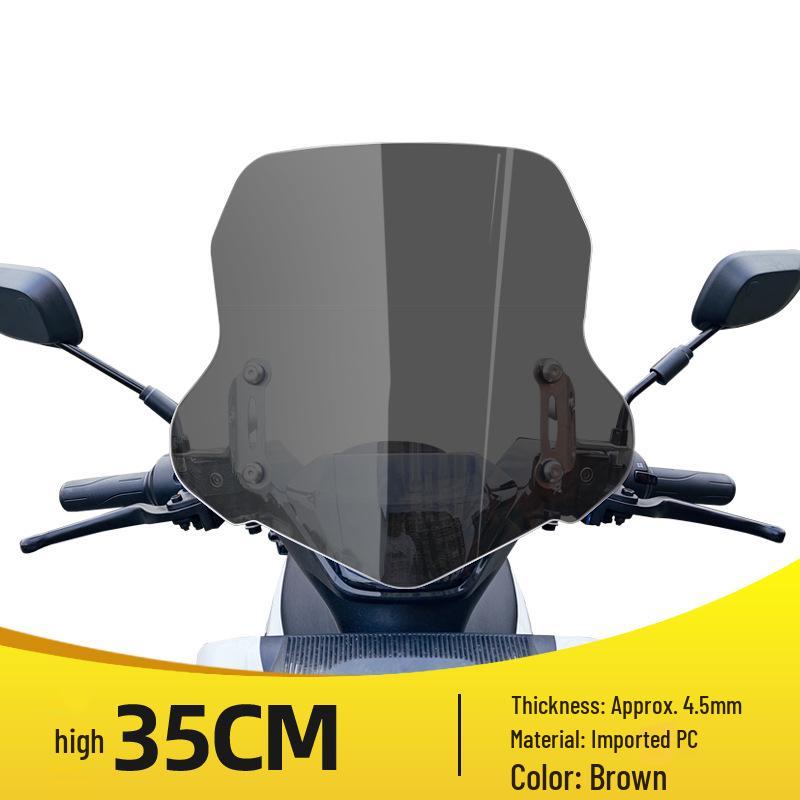 Compatible Front Windshield for Chitu, Cangqiong, and Leibao Electric Scooters