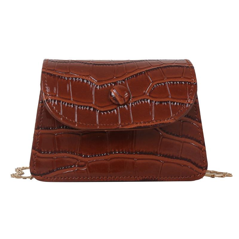 Trendy Chain Shoulder Bag For Women 2023 Summer Fashionable Small Pu Bag Stylish And Simple Crossbody