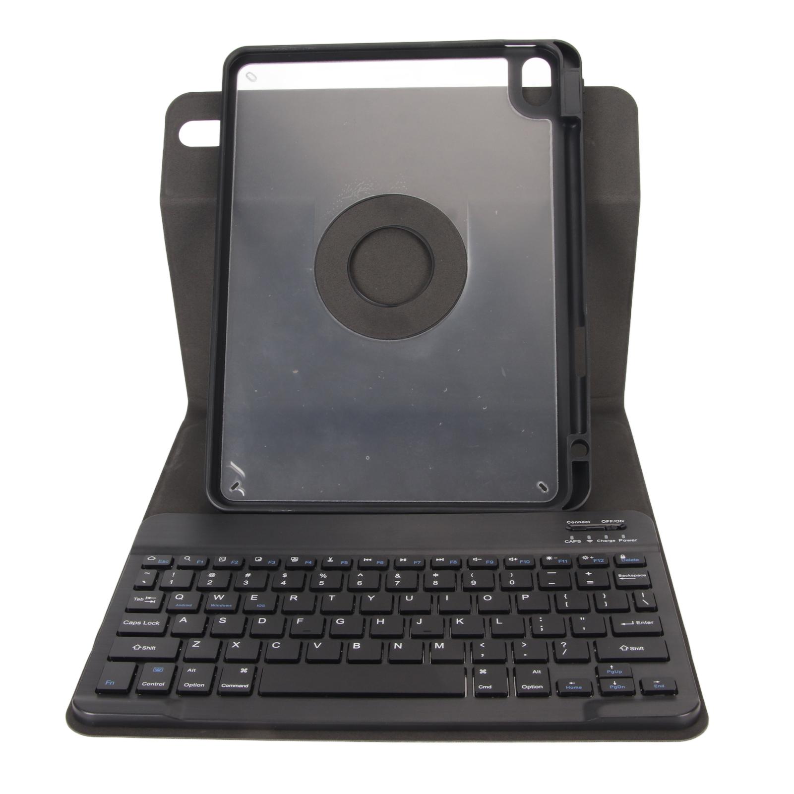 

Tablet Keyboard Magnetic Protective Case Precise Cutouts Auto Sleep Wireless Keyboard for IOS