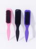 3pcs pointed tail beard&hair brush, bristle comb teeth for edge control, beard styling comb,Special for real hair wigs