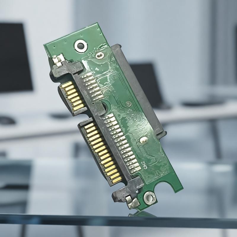 7-Pin+9-Pin 1,8-Zoll SATA SSDs zu SATA3 Adapter-Konverter für Laptop und Desktop-PC Datenübertragung