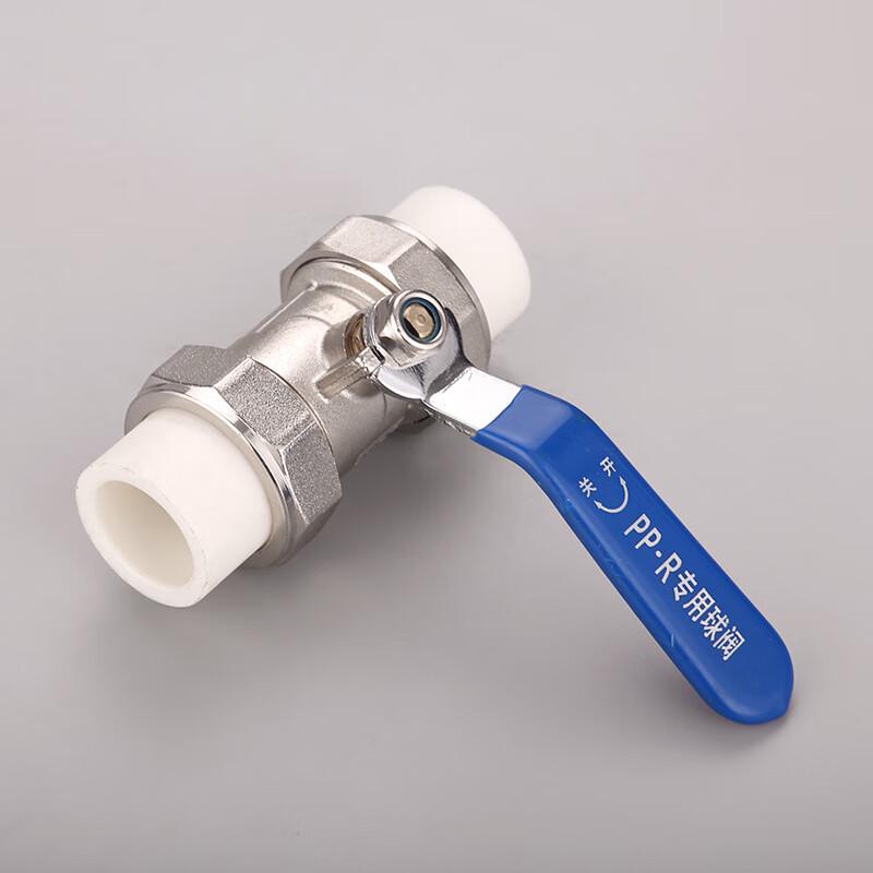 PPR Double Union Copper Ball Valve