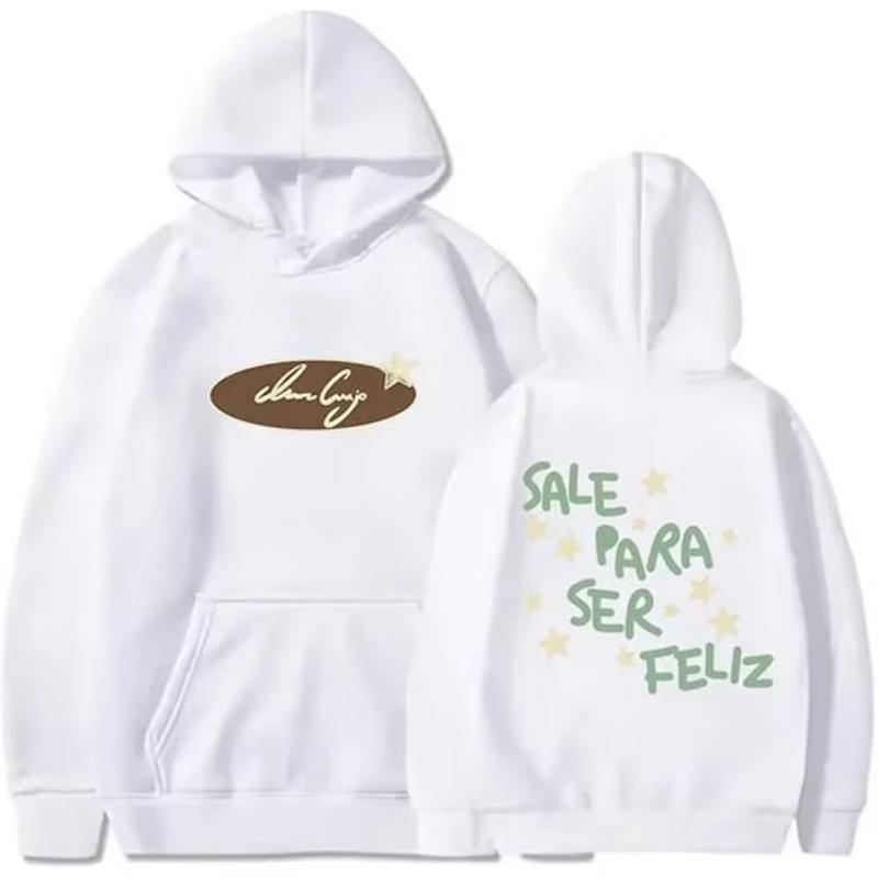 Ivan Cornejo Sale Para Ser Feliz Hooded Mirada Tour Parte Autumn Winter Sweatshirt for Men and Women Fans Pullover Oversize Top