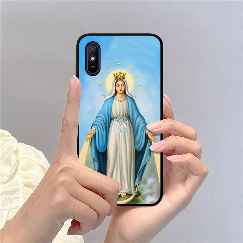Custodia per telefono Vergine Maria e Cristo per Redmi 9A 8A 7A 7 6A 5A 5 Plus 4X S2 GO K20 K30 6 Note 8 9 Pro Cover