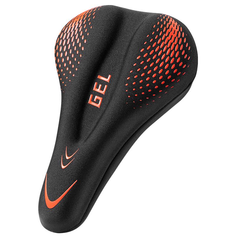Move Iron Thickened Silicone Bicycle Saddle Cover