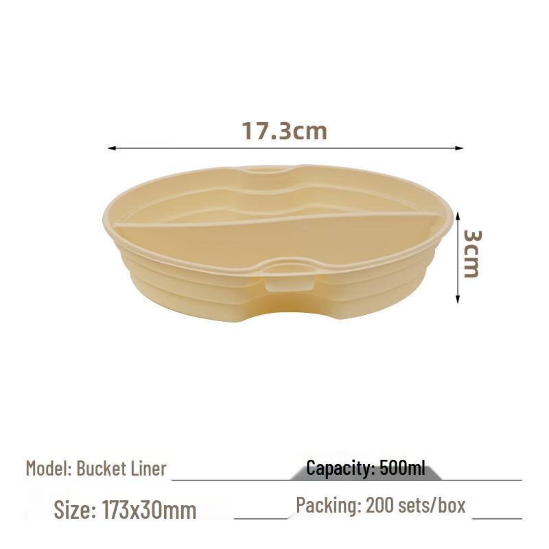Eco-Friendly Corn Starch Disposable Takeaway Bowls with Lids