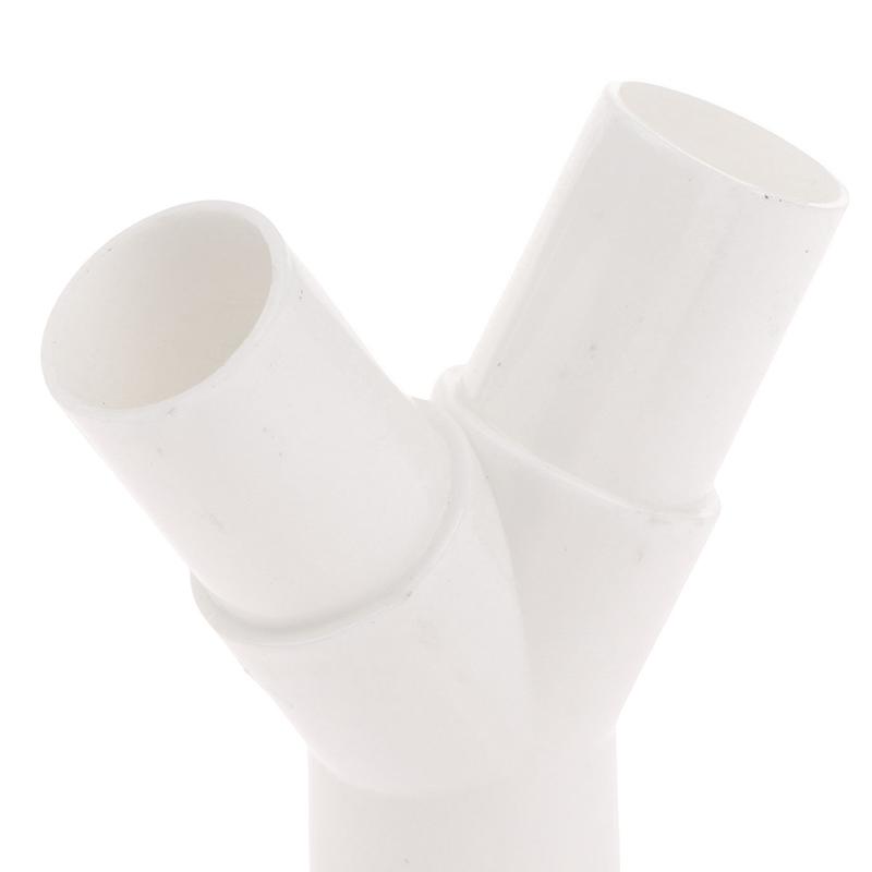 1Pc Pvc Plastic Pipe 3 Way Connector Y Type Tee Y Tee Fork Water Pipe Drip Box Joint 16Mm 20Mm