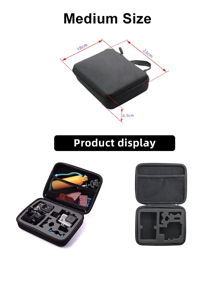 Storage Bag Carrying Case Travel Hard Shell For GoPro Hero 13 12 11 10 9 AKASO SJCAM Insta360 DJI Osmo Action Camera Accessories