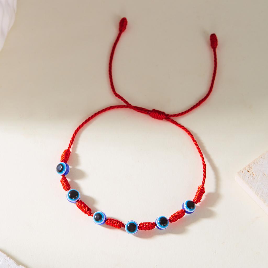 New Design 10 Style Lucky Red Rope Blue Evil Eye Bracelets for Women Handmade Braided Couple Bracelets Amulet Friendship Jewelry