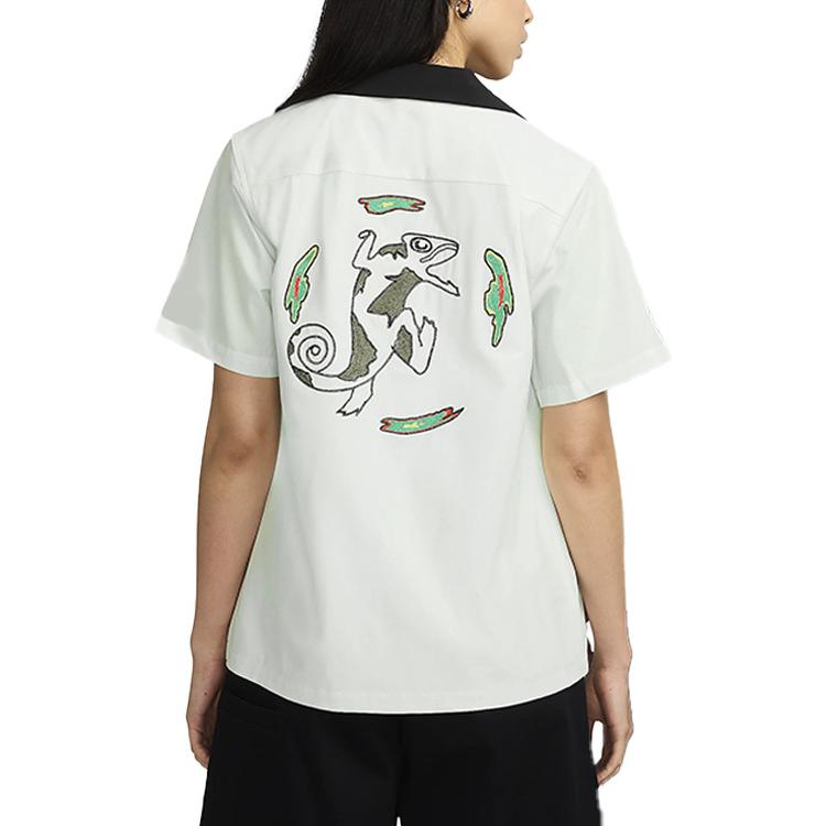 Nike SB Olympics 2024 Agnostic Bowler Shirt Barely Green/Black Unisex Streetwear FZ4059394