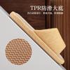 Linen slippers women's summer indoor home use non-slip sweat-absorbing breathable wooden floor sandals men