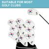 10Pcs PU Leather Iron and Wedges Golfs Clubs Head Cover Golfs Iron Headcover Protective Cover to Protect Your Golfs Clubs