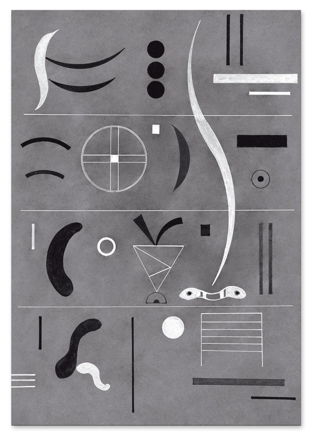 

Картина на полотні Кандинський репродукції 50x70 cm