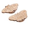Needle Minder Magnetic Storage Carved Beech Sheet for Cross Stitch Embroidery Handmade Products 3mm