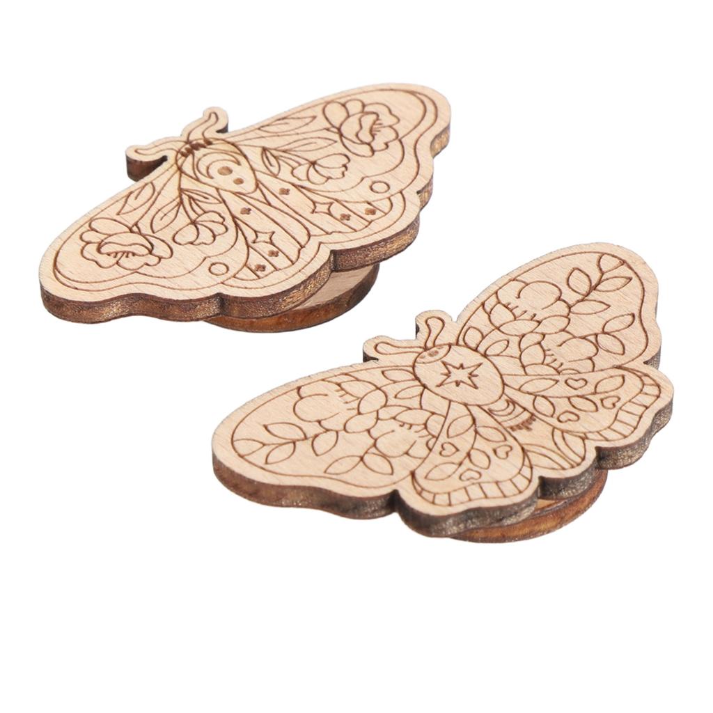 Needle Minder Magnetic Storage Carved Beech Sheet for Cross Stitch Embroidery Handmade Products 3mm