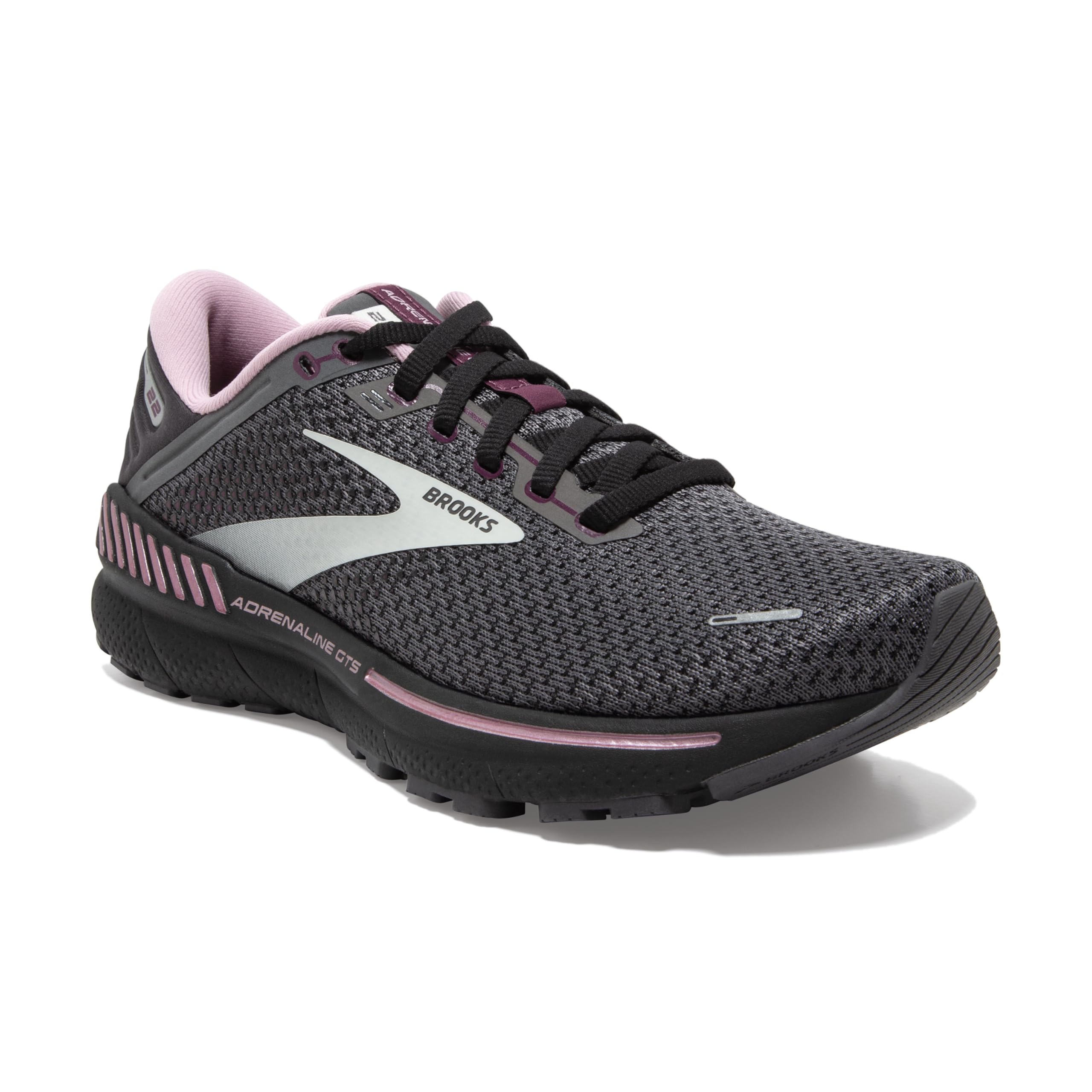 

Running Shoes Sneakers Adrenaline GTS 22 BRW 3532 3533 cm B [Brooks] Women s Black/Pink_2 23.5