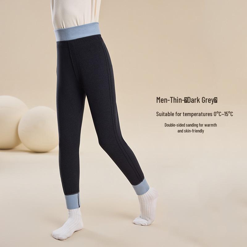 

Детские теплые хлопковые леггинсы для мальчиков и девочек - для осени и зимы 130 cm