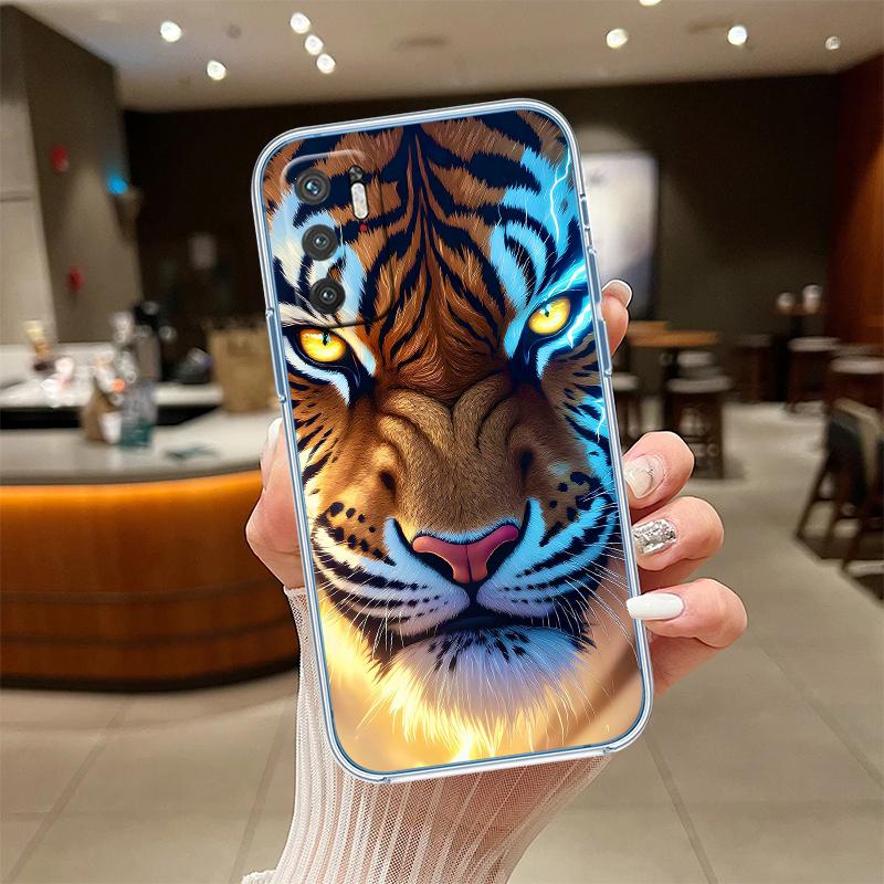 UP5 Animal Tiger Phone Case for LG K22 K30 K40 K40S K41 K42 K50 K50S K51 K51S K52 K61 K62 K71 K92 Q60 Q61 V40 V50 V60