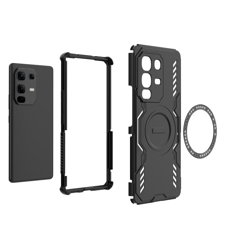 For Infinix Note 50S Case For Infinix Note 50S Anti-knock Magnetic Adsorption Wireless Charge Cover For Infinix Note 50S Case
