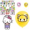 Melody Kuromi Sanrio Happy Birthday Party Decorations Set With Balloons And Cake Toppers Durable And Fun!